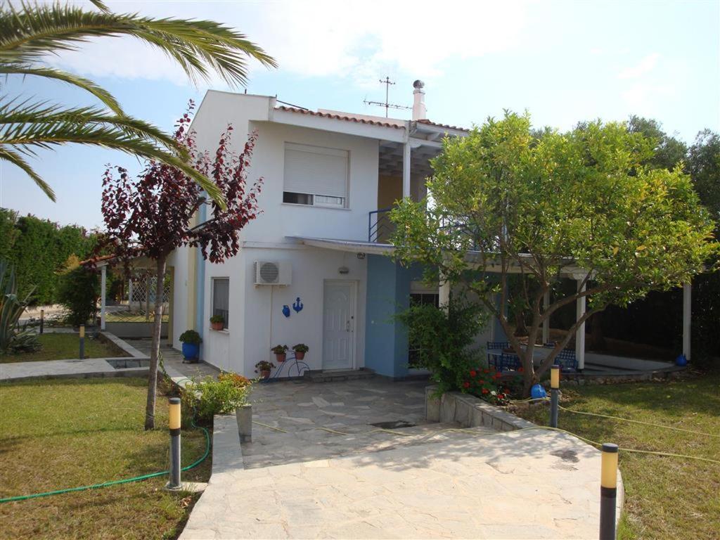 Wonderful House With Private Garden Villa Flogita Dış mekan fotoğraf