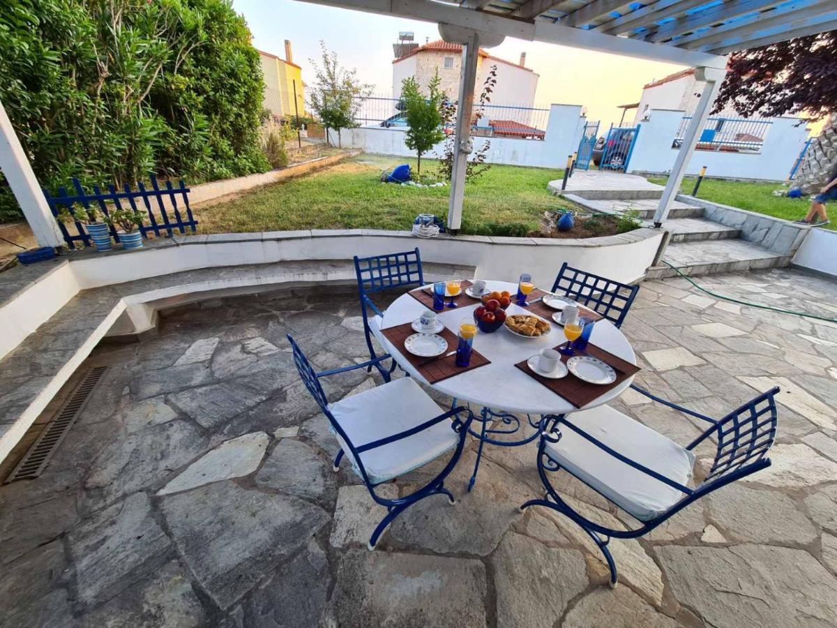 Wonderful House With Private Garden Villa Flogita Dış mekan fotoğraf