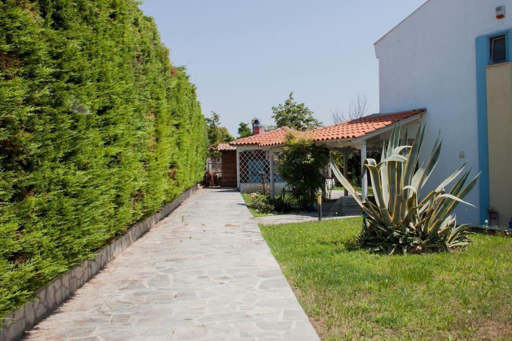 Wonderful House With Private Garden Villa Flogita Dış mekan fotoğraf