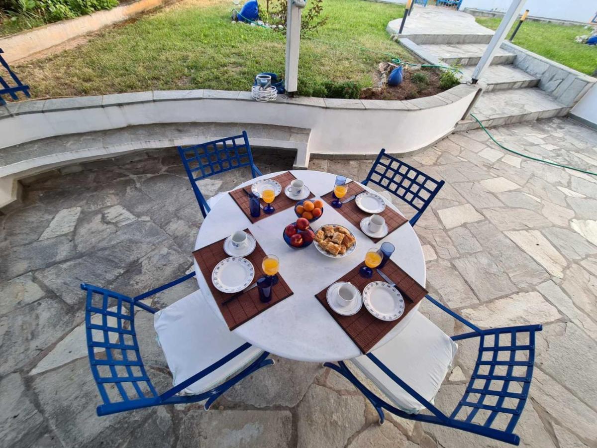 Wonderful House With Private Garden Villa Flogita Dış mekan fotoğraf